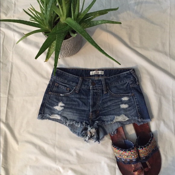 Hollister Pants - Hollister Distressed Jean Shorts